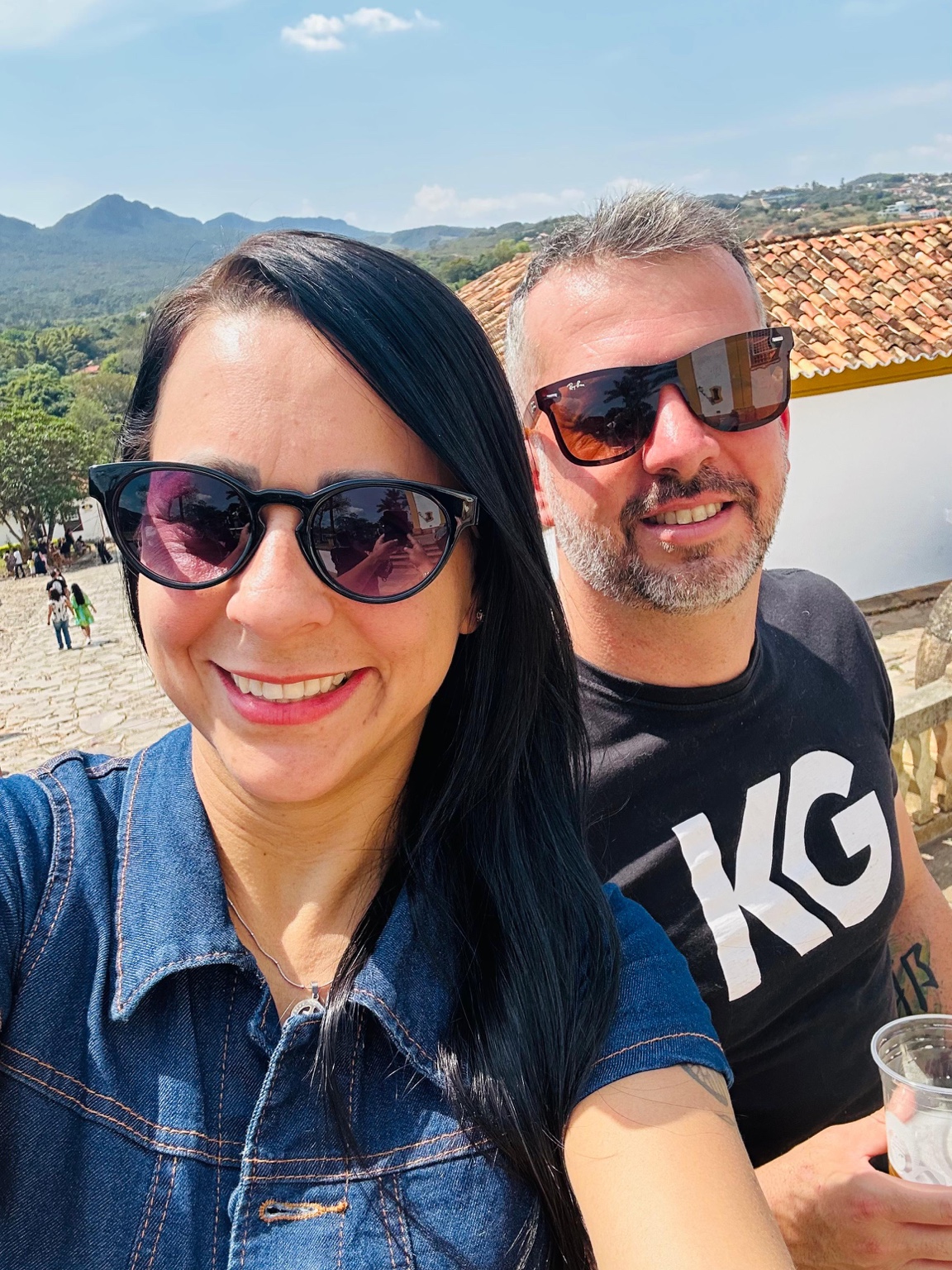 Robert e Vanderléia em viagem